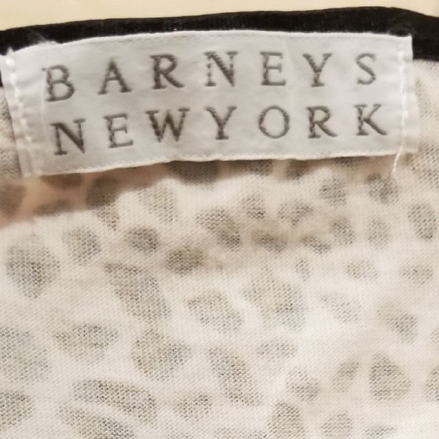 BARNEYS NEW YORK(バーニーズニューヨーク)のBARNEYS NEWYORK レオパード柄トップス レディースのトップス(カットソー(半袖/袖なし))の商品写真