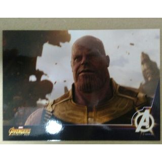 マーベル(MARVEL)のサノス 生写真 アベンジャーズ インフィニティウォー(印刷物)