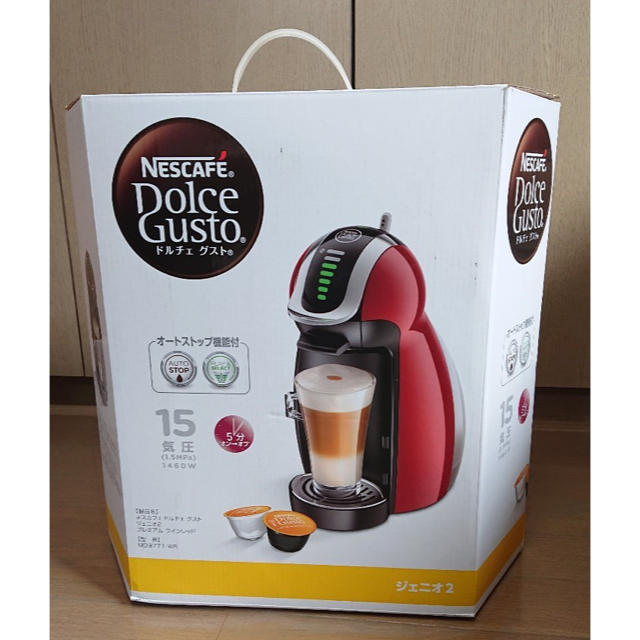 Nestle(ネスレ)のネスレ　ドルチェグスト　本体+カプセル30箱 食品/飲料/酒の飲料(コーヒー)の商品写真