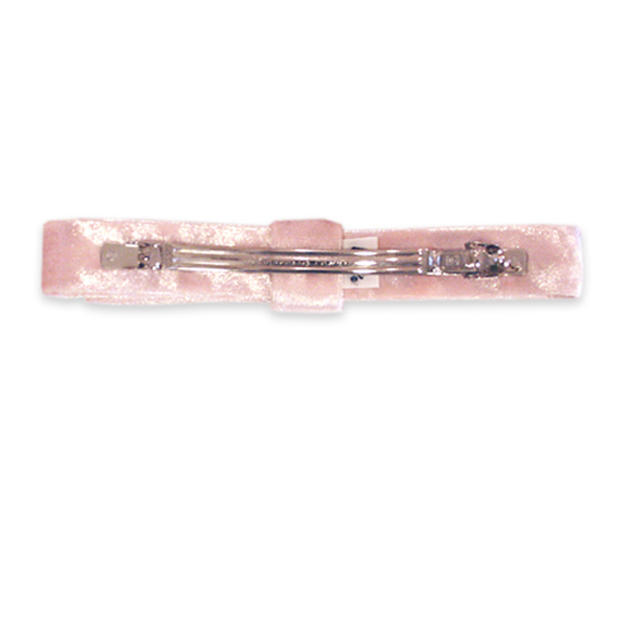 Katie(ケイティー)のVELOUR long ribbon pin ピンク レディースのヘアアクセサリー(バレッタ/ヘアクリップ)の商品写真