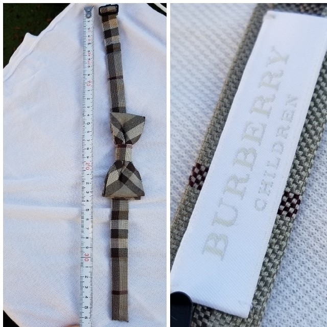 BURBERRY - バーバリー蝶ネクタイ バーバリーチルドレン キッズ BURBERRY - バーバリー蝶ネクタイ バーバリーチルドレン キッズ