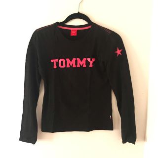 トミーガール(tommy girl)のtommy girlブラック長袖Tシャツ❤︎トミーガール、ロンT❤︎(Tシャツ(長袖/七分))