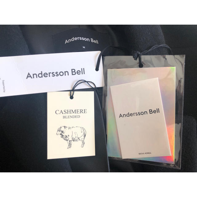 新品☆andersson bell☆【M】ユニセックス ウール チェスターコートの