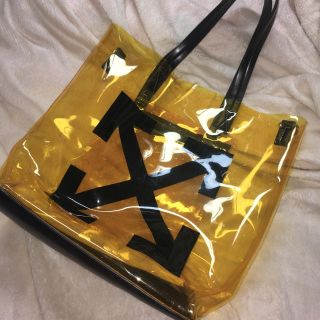 オフホワイト(OFF-WHITE)のoff-white ビニールバッグ(マチ付き)(その他)