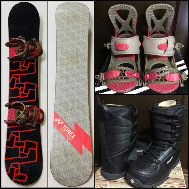 YONEX(ヨネックス)の○YONEX Snowboards…etc♂メンズスノーボードセット○  スポーツ/アウトドアのスノーボード(ボード)の商品写真