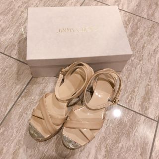 ジミーチュウ(JIMMY CHOO)のお値下げ中！！ジミーチュウ サンダル ウェッジ(サンダル)