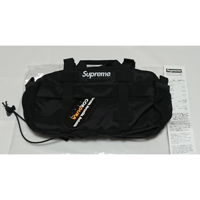 supreme waist bag 19fw black 黒 新品未使用