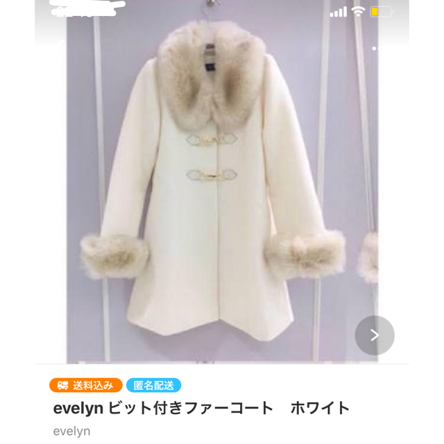 evelyn(エブリン)の返品確認用 レディースのジャケット/アウター(ロングコート)の商品写真