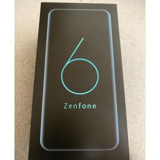 エイスース(ASUS)の新品未開封 ZenFone 6 6GB 128GBシルバー　国内版(スマートフォン本体)