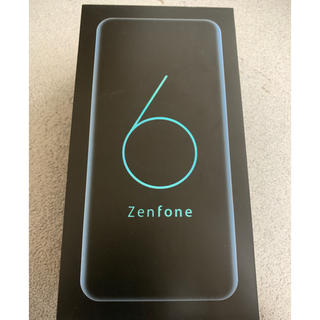 エイスース(ASUS)の新品未開封 ZenFone 6 6GB 128GBシルバー　国内版(スマートフォン本体)