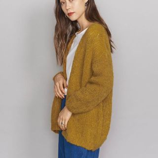 ビューティアンドユースユナイテッドアローズ(BEAUTY&YOUTH UNITED ARROWS)の未使用　6千円引き　beauty&youth カーディガン(カーディガン)