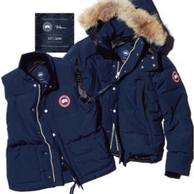 在庫僅少】 CANADA GOOSE - カナダグース ロンハーマン 別注 ダウン