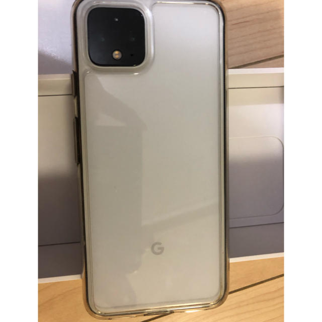 ANDROID(アンドロイド)の[美品] Pixel4 64gb ホワイト スマホ/家電/カメラのスマートフォン/携帯電話(スマートフォン本体)の商品写真