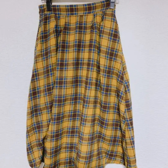 GRL(グレイル)の斎藤飛鳥　チェックスカート　グレイル レディースのスカート(ひざ丈スカート)の商品写真