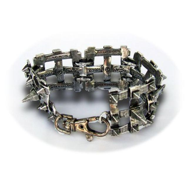 Iron lattice Bracelet 鉄格子 手錠 【驚きの値段】 9114円引き www