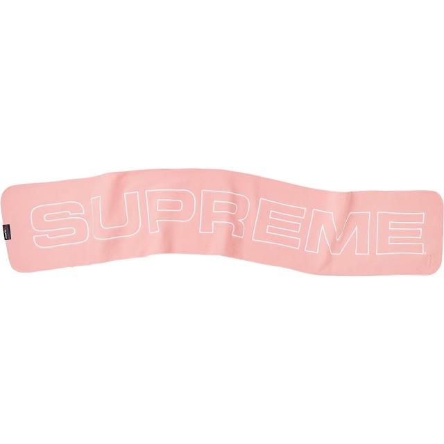 Supreme(シュプリーム)のSupreme Polartec Logo Scarf Pink メンズのメンズ その他(その他)の商品写真