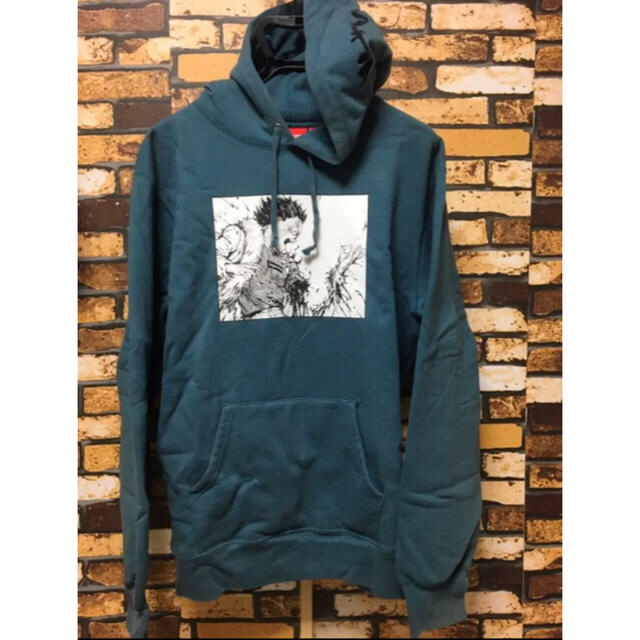 Supreme×AKIRA Arm hooded sweatshirt