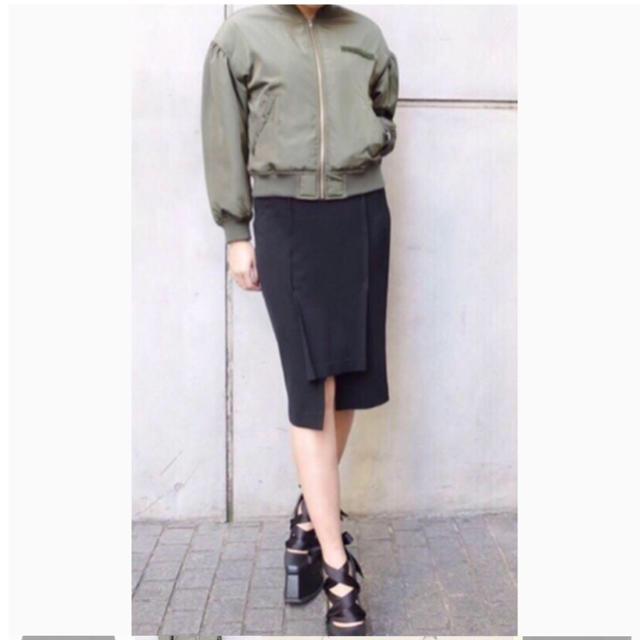 PAMEO POSE(パメオポーズ)のPAMEO POSE KEYBORD JERSEY SKIRT ¥21,450 レディースのスカート(ひざ丈スカート)の商品写真