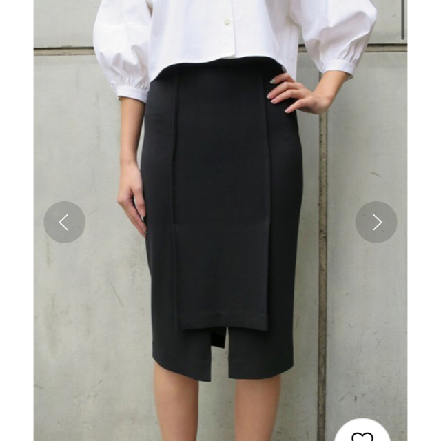 PAMEO POSE(パメオポーズ)のPAMEO POSE KEYBORD JERSEY SKIRT ¥21,450 レディースのスカート(ひざ丈スカート)の商品写真