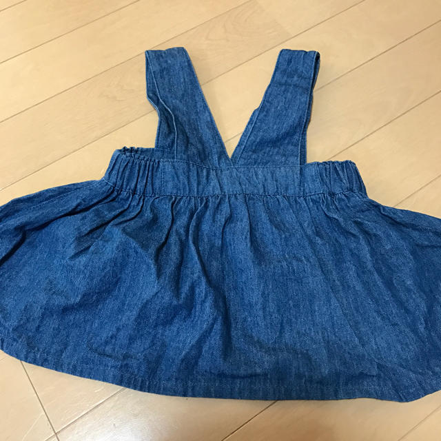 西松屋(ニシマツヤ)のサロペット  ワンピース  80 キッズ/ベビー/マタニティのベビー服(~85cm)(ワンピース)の商品写真