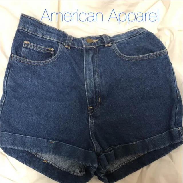 American Apparel(アメリカンアパレル)のアメアパ ハイウェスト ショートパンツ レディースのパンツ(ショートパンツ)の商品写真