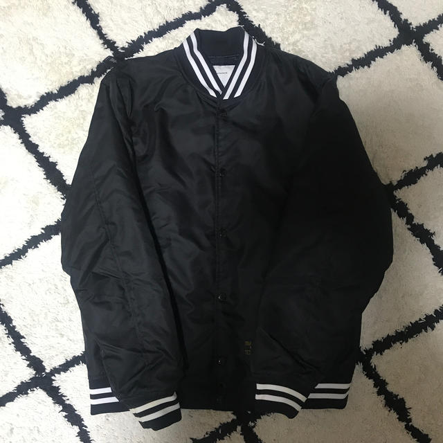 WTAPS TEAM JACKET BLACK M 17AW | www.goodasgoldtraining.com