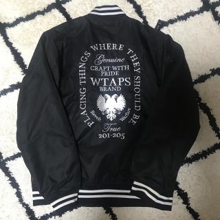 ダブルタップス(W)taps)のWTAPS TEAM JACKET BLACK M 17AW(ブルゾン)