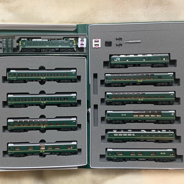 EF81トワイライト色+24系寝台特急トワイライトエクスプレス(全10両