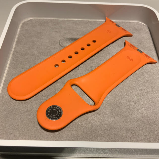 Hermes(エルメス)の(正規品) Apple Watch バンド HERMES エルメス メンズの時計(ラバーベルト)の商品写真