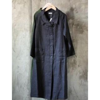 フォグリネンワーク(fog linen work)のfog linen work グレンダ コート ブルーアングレー(ロングコート)