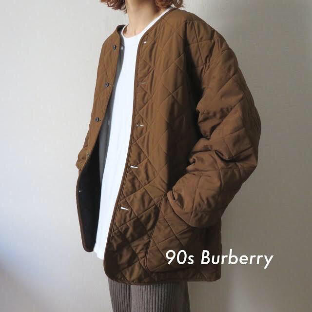 BURBERRY(バーバリー)の90s Burberry バーバリー キルティング ライナーコート ブラウン メンズのジャケット/アウター(ブルゾン)の商品写真