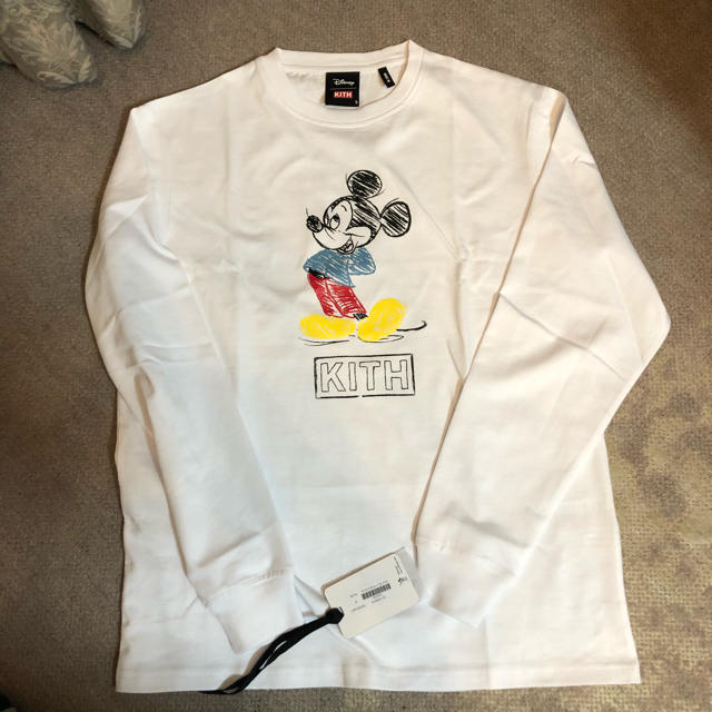 S kith disney 70s pencil mickey ls tee