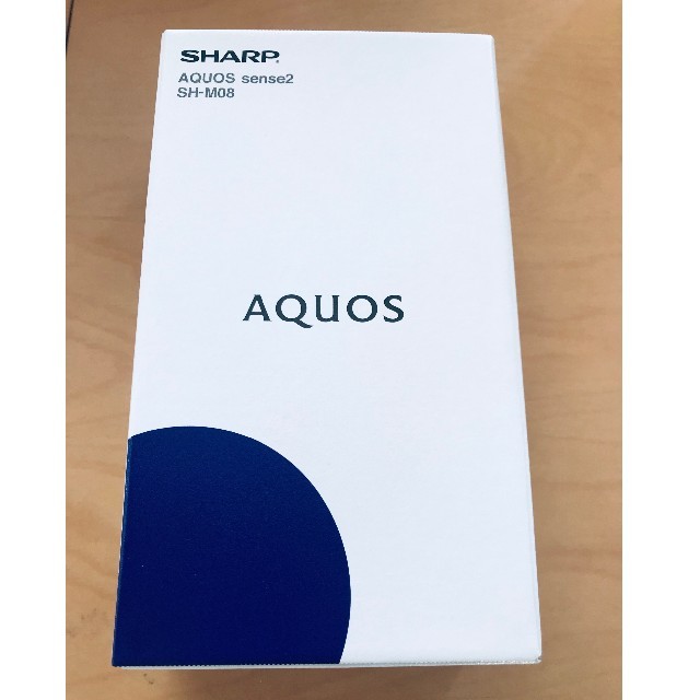 AQUOS sense2 SH-M08 ホワイトシルバー SIMフリー約620時間3G