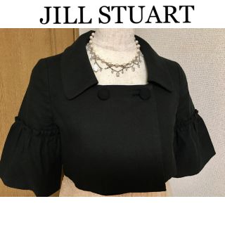 ジルスチュアート(JILLSTUART)の【美品】JILLSTUART ボレロジャケット 黒(ボレロ)