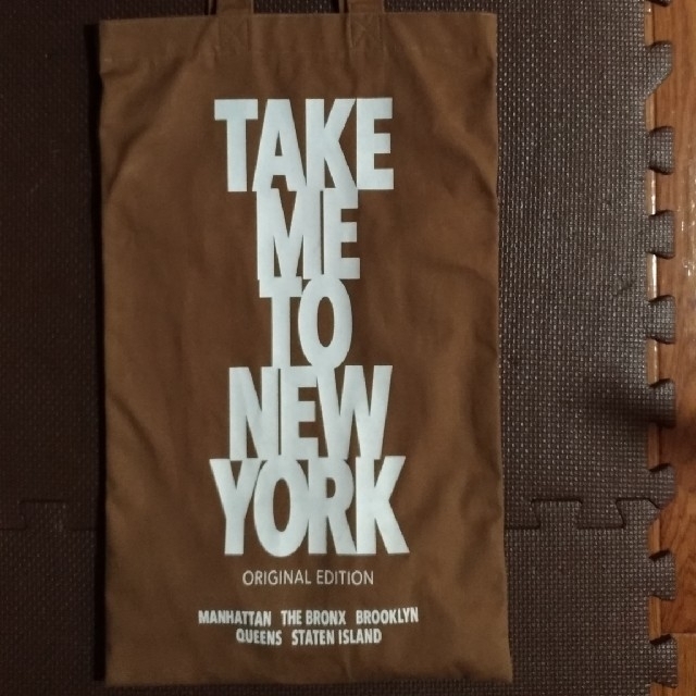 DEUXIEME CLASSE(ドゥーズィエムクラス)のDeuxieme Classe 
TAKE ME TO NY BAG ブラウン レディースのバッグ(エコバッグ)の商品写真