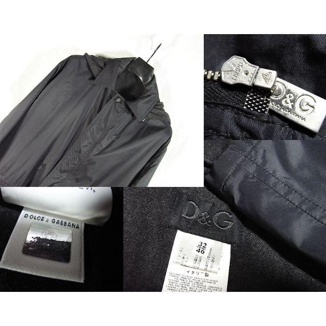 DOLCE&GABBANA モッズコート 46(M位) 黒