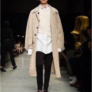 バーバリー(BURBERRY)の未使用　BURBERRY 2017ss トロピカルギャバジンカーコート(ステンカラーコート)