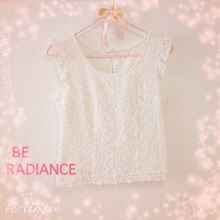 ビーラディエンス(BE RADIANCE)のレース♡ノースリーブ  トップス(カットソー(半袖/袖なし))