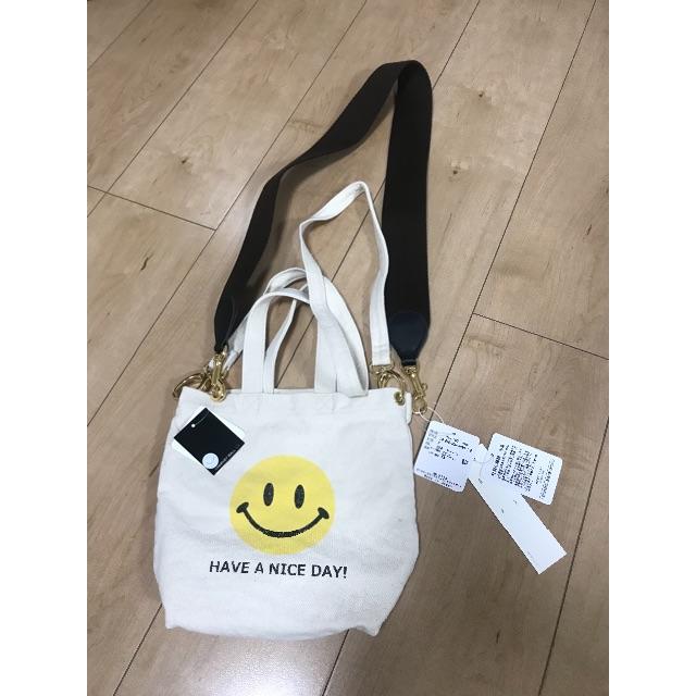 ドゥーズィエムクラス スマイルバッグとBAG STRAP(ブラウン)レディース