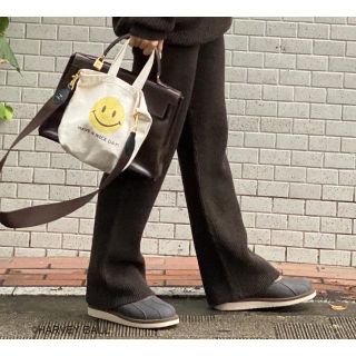 ドゥーズィエムクラス(DEUXIEME CLASSE)のドゥーズィエムクラス　スマイルバッグとBAG STRAP(ブラウン) (トートバッグ)