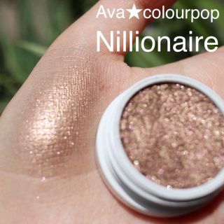 カラーポップ(colourpop)の断捨離　colourpopアイシャドウ　【Nillionaire】(アイシャドウ)