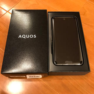 アクオス(AQUOS)のぷぅ様専用　AQUOS R2 compact ピュアブラック 64GB(スマートフォン本体)