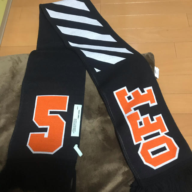 OFF-WHITE(オフホワイト)のoff-white マフラー【確実正規品】 メンズのファッション小物(マフラー)の商品写真