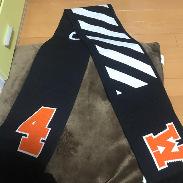 OFF-WHITE(オフホワイト)のoff-white マフラー【確実正規品】 メンズのファッション小物(マフラー)の商品写真