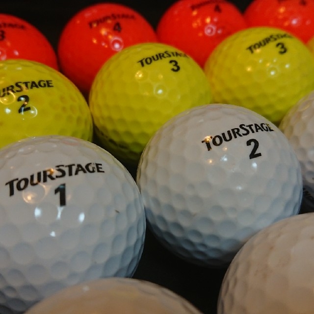 TOURSTAGE(ツアーステージ)の②エクストラディスタンス 24球 ブリヂストン ツアーステージ ロストボール スポーツ/アウトドアのゴルフ(その他)の商品写真