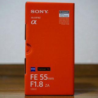 ソニー(SONY)のFE55mmf1.8(レンズ(単焦点))