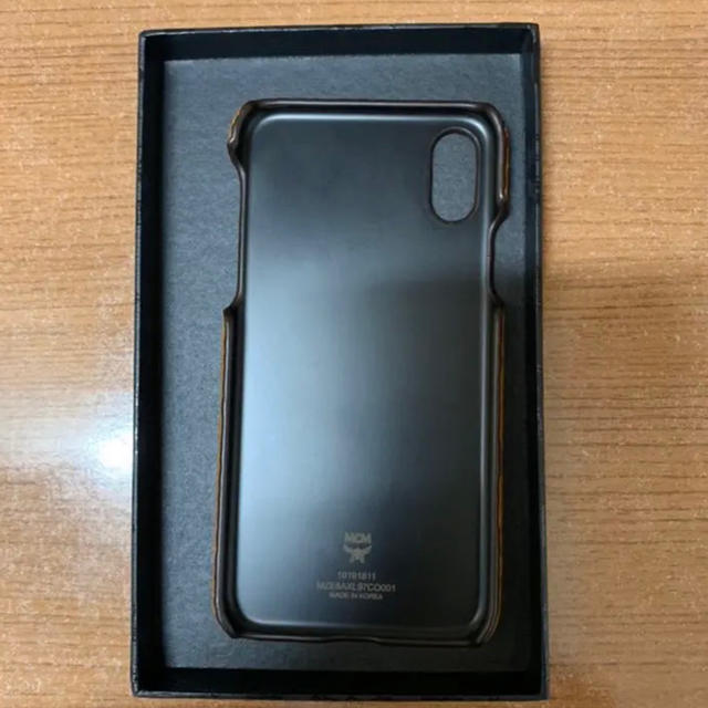 MCM(エムシーエム)のMCM 大人気 ラビット モノグラム iPhone X/XS ケース ブラウン スマホ/家電/カメラのスマホアクセサリー(iPhoneケース)の商品写真