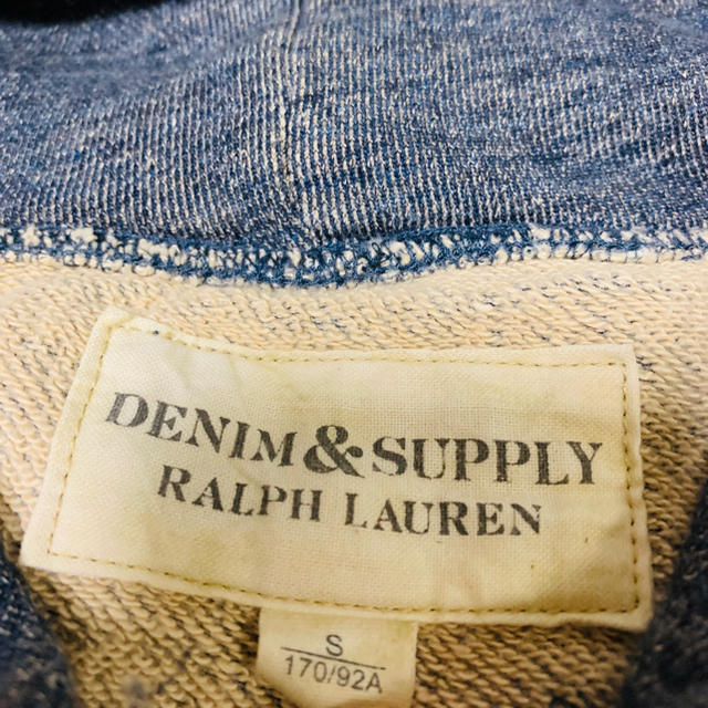 Denim & Supply Ralph Lauren(デニムアンドサプライラルフローレン)の希少レアモデル！ラルフローレン廃盤人気！女子でも可愛く着れます！雑誌掲載古着加工 メンズのトップス(パーカー)の商品写真