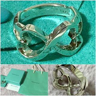 ティファニー(Tiffany & Co.)のTiffany& Co. ダブルラビングハート リング(リング(指輪))