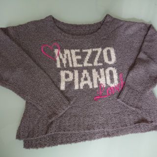 メゾピアノジュニア(mezzo piano junior)のメゾピアノ☆ニット セーター☆M 150cm mezzo piano(ニット)